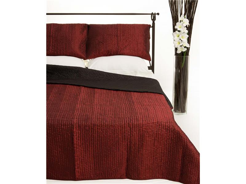 ΚΟΥΒΕΡΛΙ σετ (220cm x 240cm + 2 x 50cm x 70cm) 6330 μπορντώ