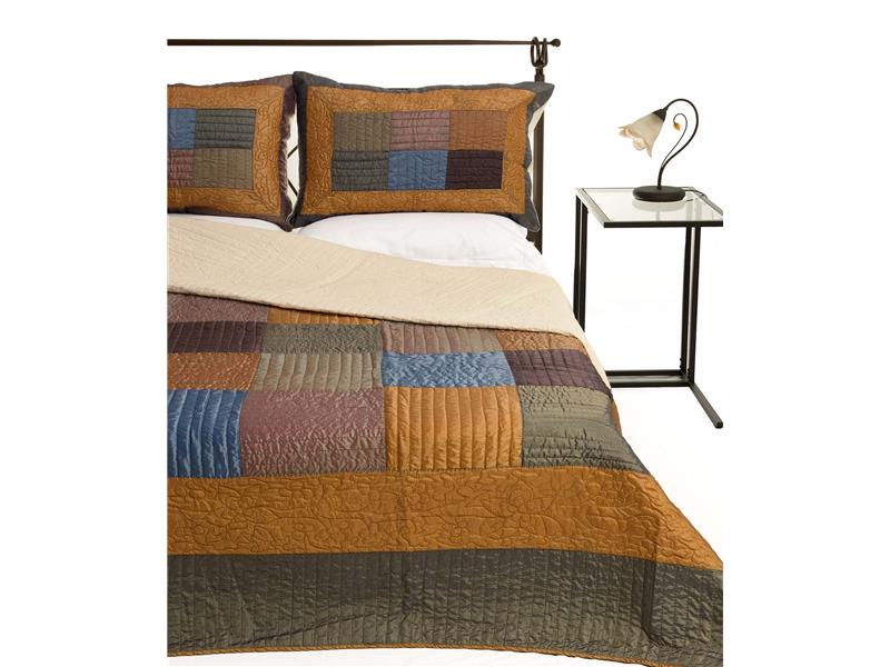 ΚΟΥΒΕΡΛΙ σετ (220cm x 240cm + 2 x 50cm x 70cm) 6153 σιέλ