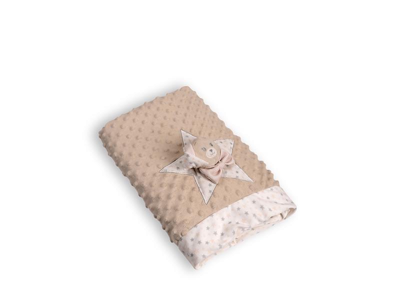 ΒΕΒΕ ΚΟΥΒΕΡΤΑΚΙ FSJ161001J (100cm x 140cm) μπέζ