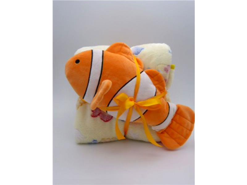 ΒΕΒΕ FLANNEL ΚΟΥΒΕΡΤΑΚΙ (120cm x 190cm) clownfish