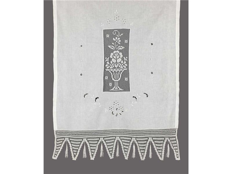 κουρτίνα GXFBG (200cm x 270cm) ecru με τούνελ