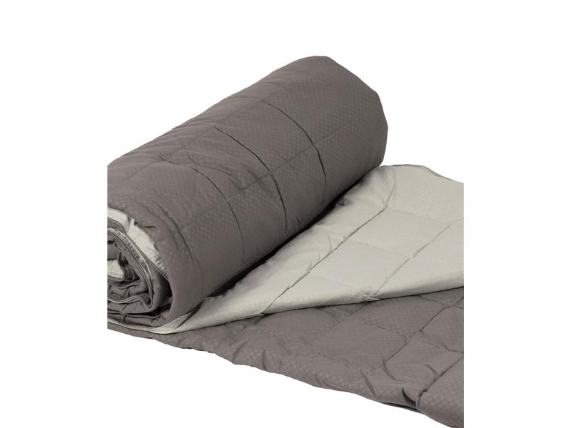 πάπλωμα (160cm x 220cm) 11053 γκρί σκούρο