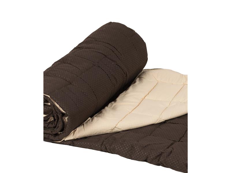 πάπλωμα (160cm x 220cm) 11053 καφέ/μπέζ