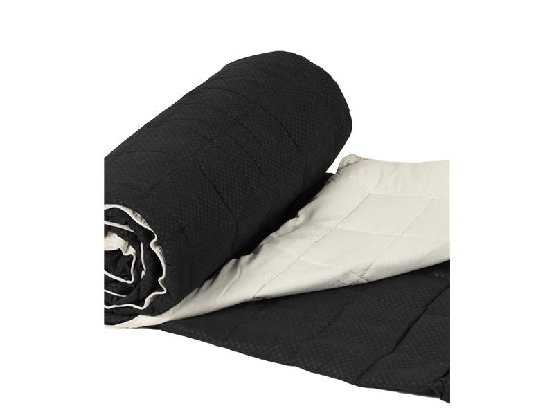πάπλωμα (160cm x 220cm) 11053 μαύρο/ivory
