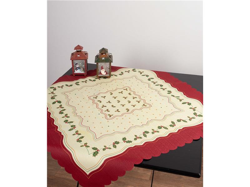 χριστουγεννιάτικο τραπεζομάντηλο (140cm x 180cm) γκι