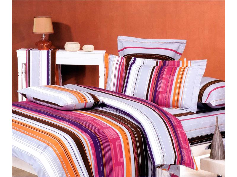 σεντόνια φανελένια (230cm x 250cm 2x 50cm x 70cm)  075