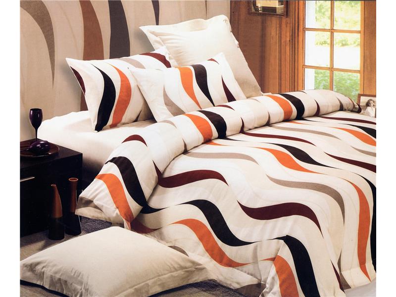 σεντόνια φανελένια (230cm x 250cm 2x 50cm x 70cm)  7014