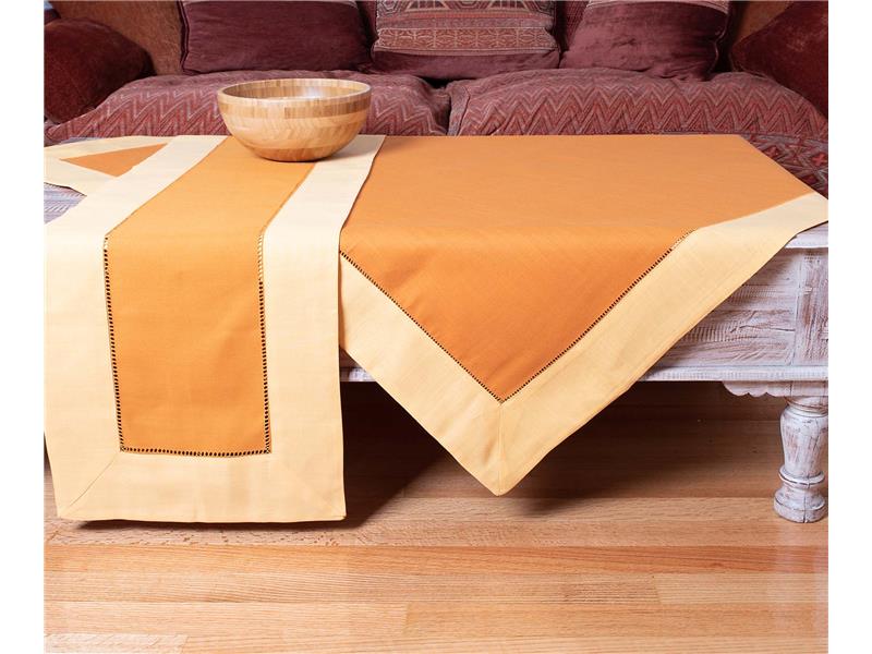 καρέ (90cm x 90cm)  bg17 κίτρινο/πορτοκαλί