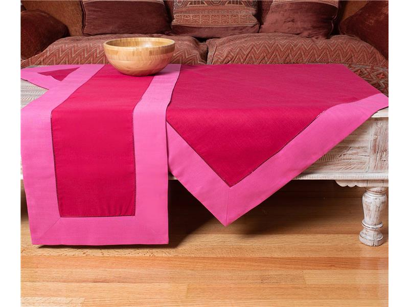 τραβέρσα (45cmx 170cm)  bg17 ανοιχτό μωβ/φούξια