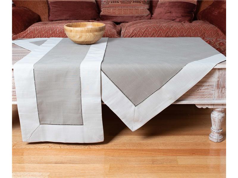 τραβέρσα (45cmx 170cm)  bg17 γκρι ανοιχτό/γκρι σκούρο