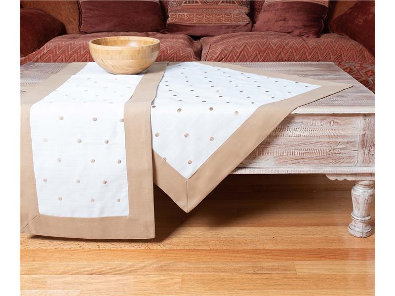 τραβέρσα ( 45cm x 170cm) spot μπεζ