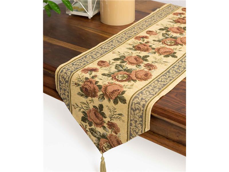 τραβέρσα  (33cm X 125cm)  xm1801 χρυσή