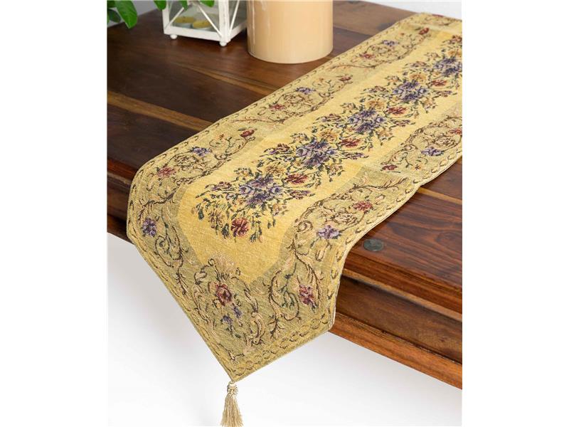 τραβέρσα  (33cm X 125cm)  tr46 χρυσή