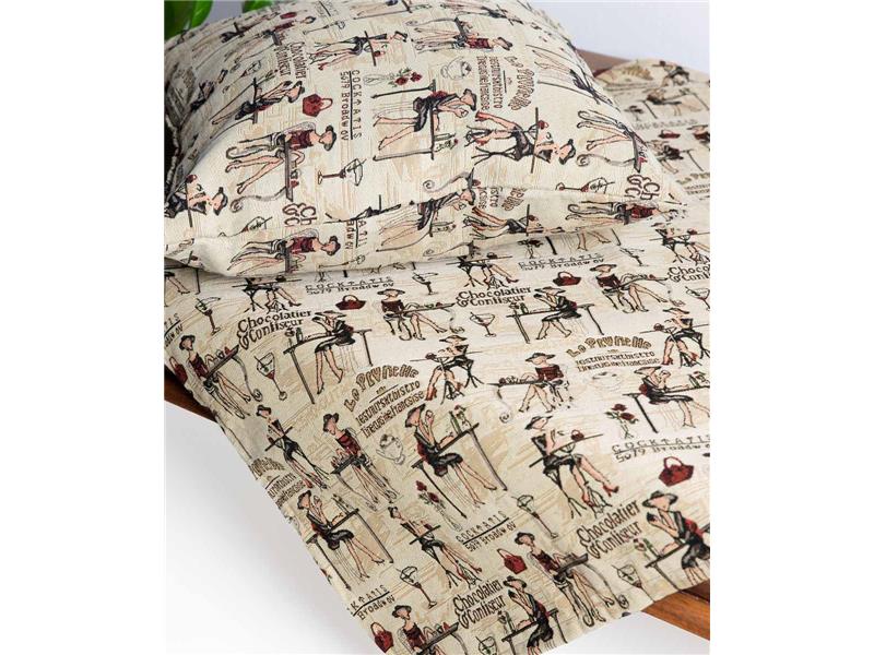 καρέ  (90cm X 90cm) ladies