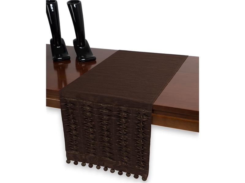 τραβέρσα  (40cm X 170cm)  3822 καφέ