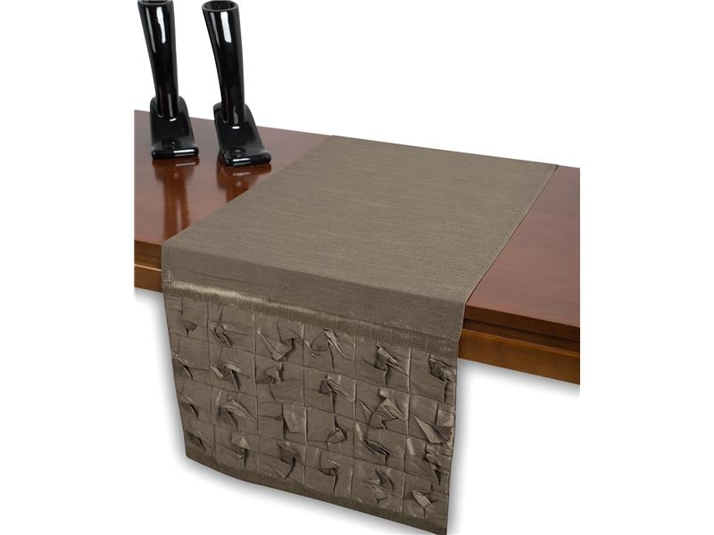 τραπεζοκαρέ  (140cm X 140cm)  3918 λαδί σκούρο