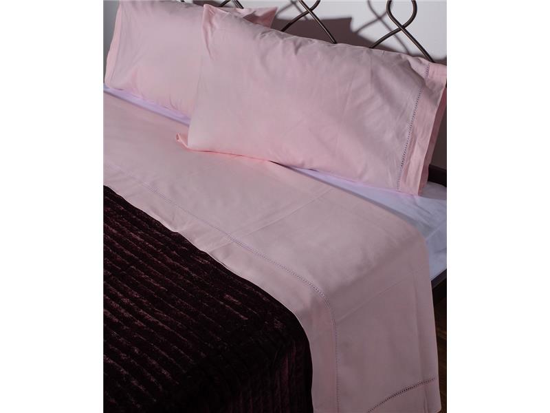 ΧΕΙΡΟΠΟΙΗΤΟ ΣΕΝΤΟΝΙ ΜΕ ΑΖΟΥΡ ΝΧ46 ΤΡΙΩΝ ΤΕΜΑΧΙΩΝ (225CM X 250CM) ΡΟΖ