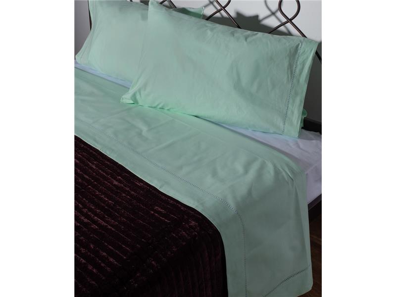 ΧΕΙΡΟΠΟΙΗΤΟ ΣΕΝΤΟΝΙ ΜΕ ΑΖΟΥΡ ΝΧ46 ΤΡΙΩΝ ΤΕΜΑΧΙΩΝ (225CM X 250CM) ΠΡΑΣΙΝΟ