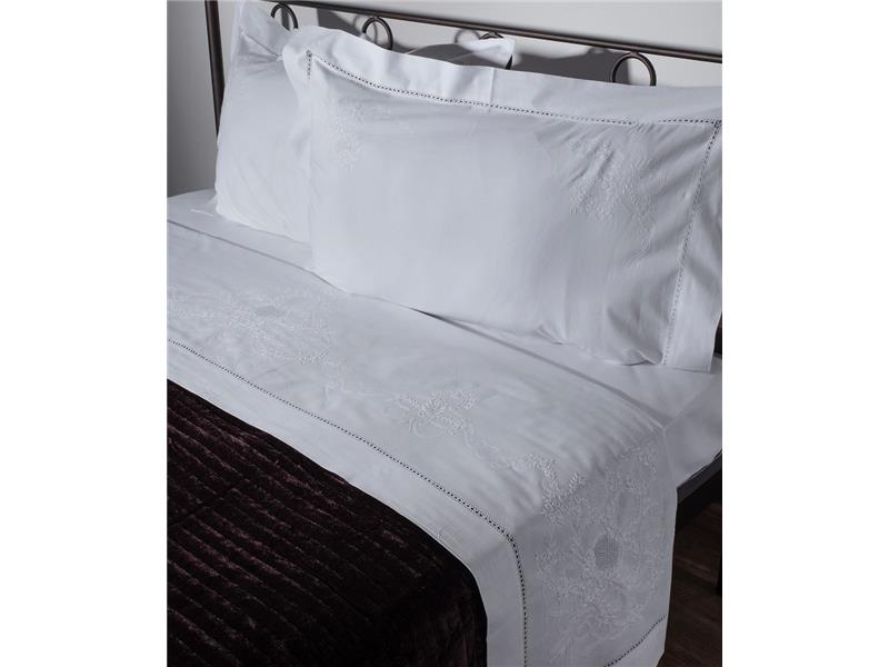 ΧΕΙΡΟΠΟΙΗΤΟ ANEBATO ΣΕΝΤΟΝΙ 2827 ΤΕΣΣΑΡΩΝ ΤΕΜΑΧΙΩΝ (225CM X 270CM) ΛΕΥΚΟ