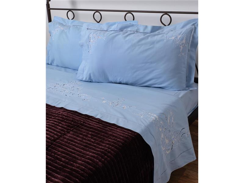 ΧΕΙΡΟΠΟΙΗΤΟ ΚΟΦΤΟ ΣΕΝΤΟΝΙ 800 ΤΕΣΣΑΡΩΝ ΤΕΜΑΧΙΩΝ (225CM X 270CM) ΣΙΕΛ