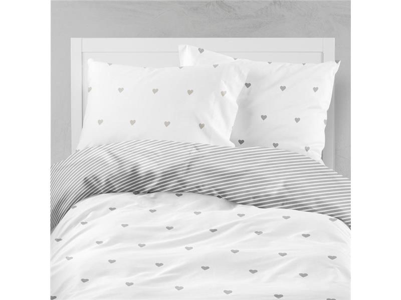 Σεντόνι Mix & Match Hearts Διπλό