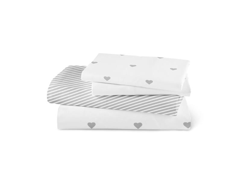 Σεντόνι Mix & Match Hearts Διπλό