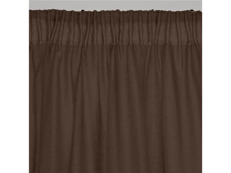 LINO ΚΟΥΡΤΙΝΑ LINE ΜΕ ΤΡΕΣΑ 902 DBROWN 300X295