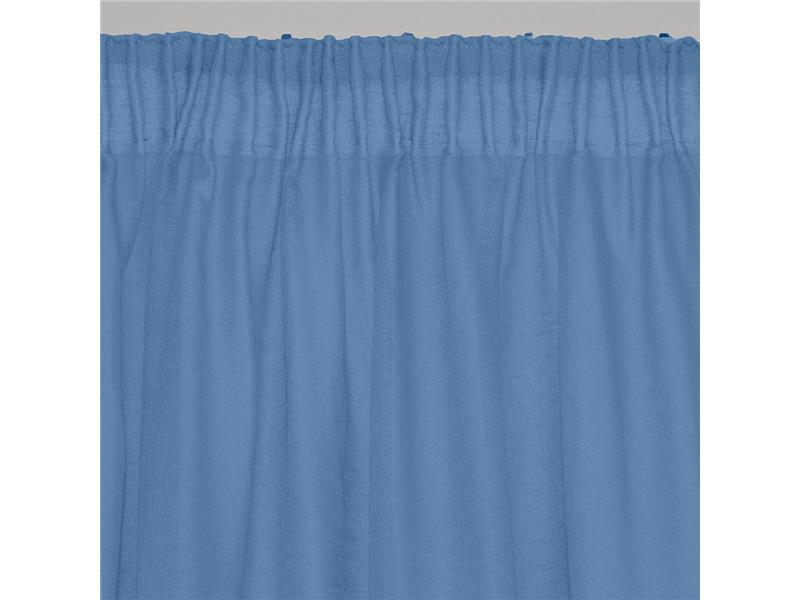 LINO ΚΟΥΡΤΙΝΑ LINE ΜΕ ΤΡΕΣΑ 603 DENIM 145X295