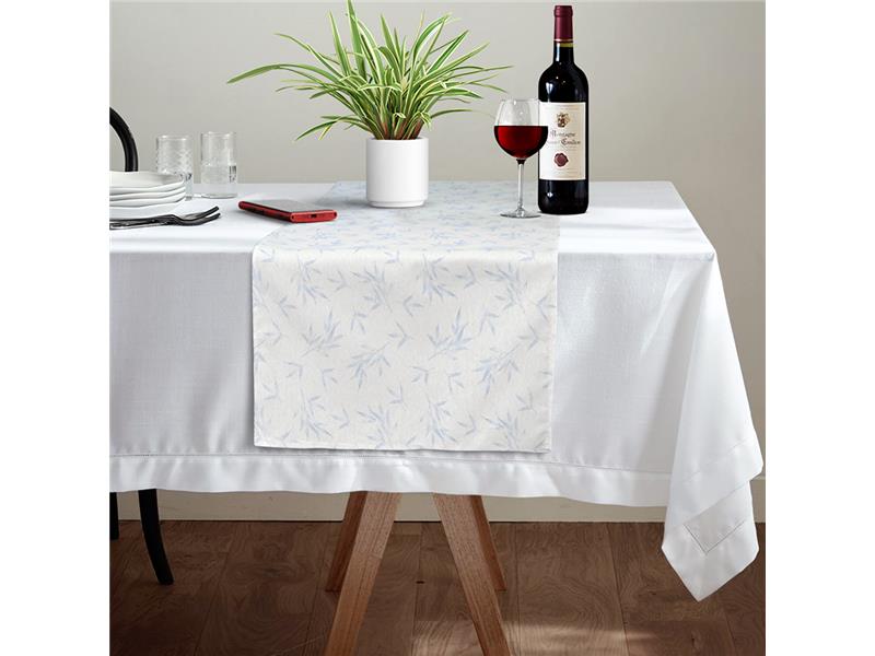 LINO ΤΡΑΒΕΡΣΑ BABY BAMBOO 601 BLUE 45X145