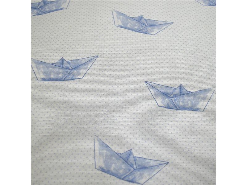 LINO ΜΑΞΙΛΑΡΟΘΗΚΗ PAPER BOAT 601 BLUE 45X45
