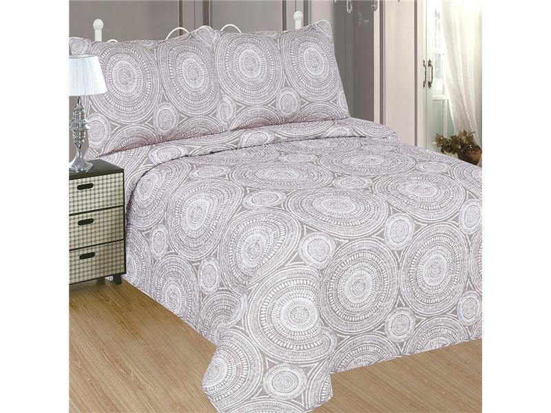 LINO ΚΟΥΒΕΡΛΙ PERLA TAUPE 220X240