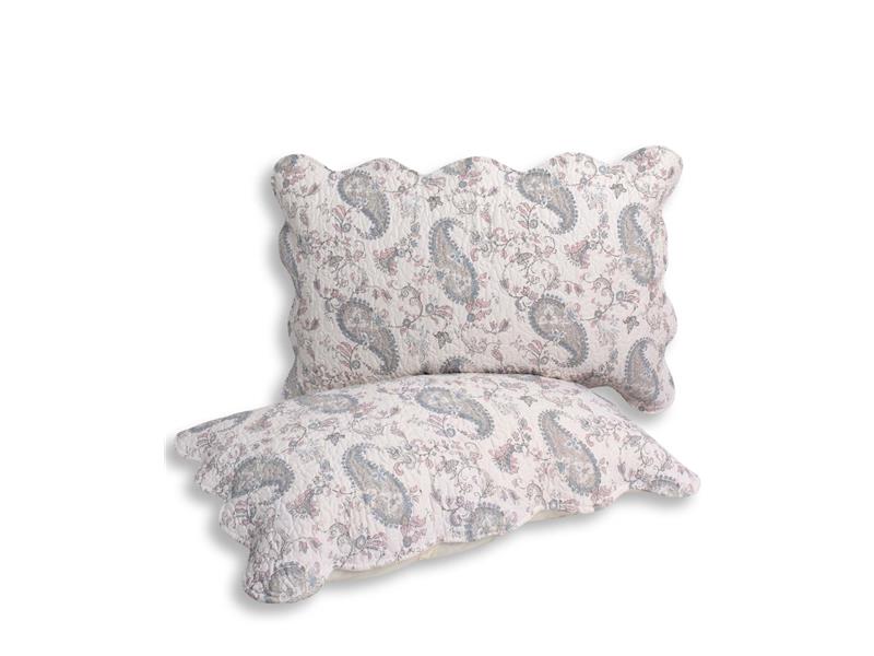 Μαξιλαροθήκη patch (48cm x 72cm) σιέλ λαχούρι τεμάχιο