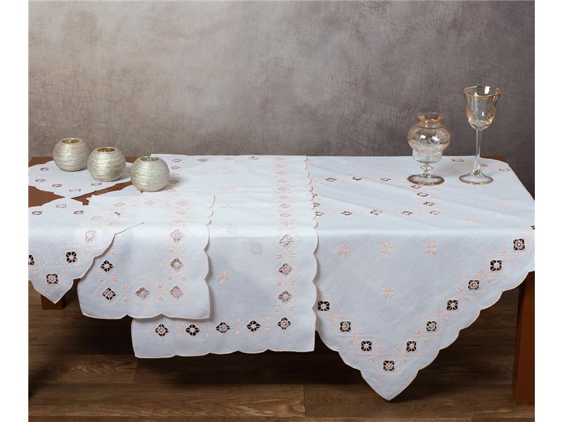 Χειροποίητο καρέ 882 (90cm x 90cm) ρόζ