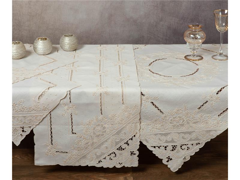 Χειροποίητο πετσετάκι nx001 (60cm x 60cm) μπέζ