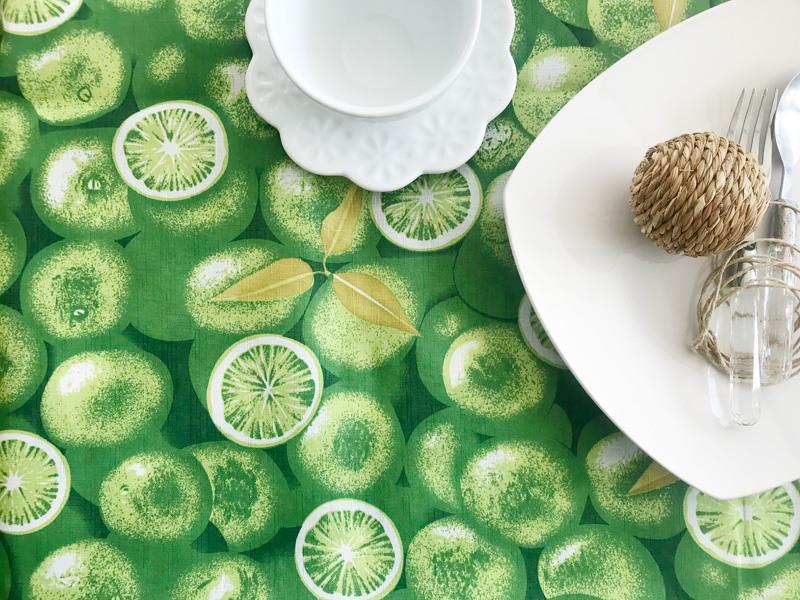 Αλέκιαστο τραπεζομάντηλο 418 (170cm x 220cm) πράσινο