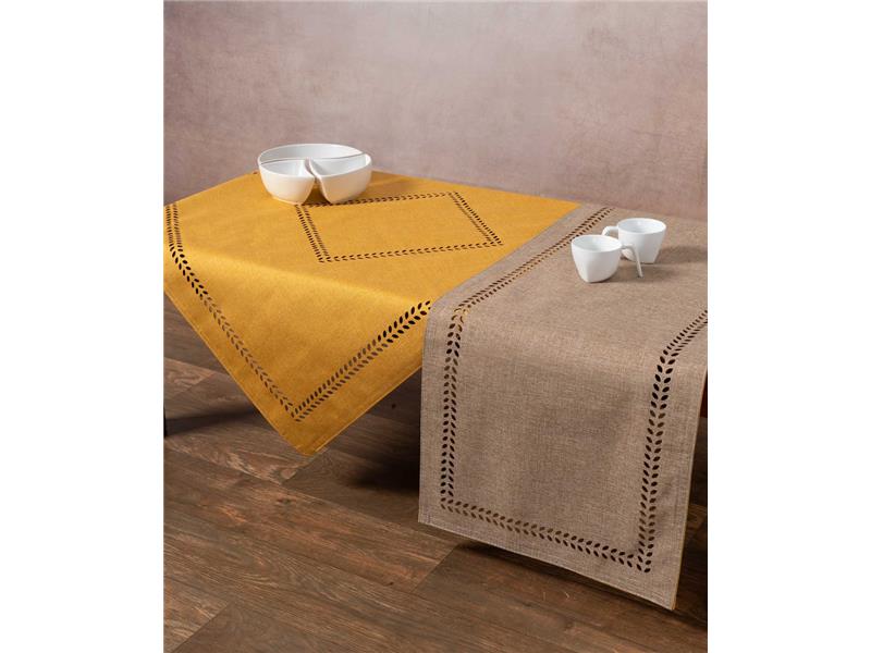 καρέ (90cm x 90cm) bg18 κίτρινο/άμμου