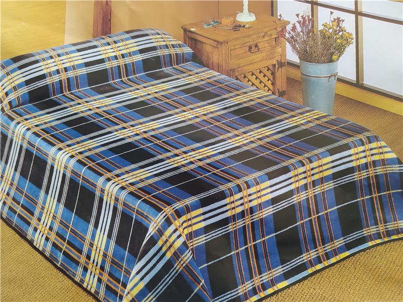 ΚΟΥΒΕΡΤΑ  Acrylic 85% / Poly 15% 220Χ240 ΙΣΠΑΝΙΑΣ PADUANA  Blue