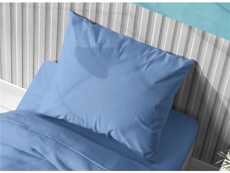ΜΑΞΙΛΑΡΟΘΗΚΗ  Cotton 100% 50Χ70 Solid 498 Sky blue