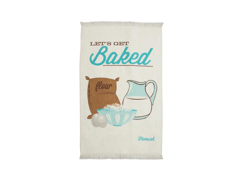ΠΕΤΣΕΤΑ ΚΟΥΖΙΝΑΣ  Cot. 40Χ60 Baked 08 Ecru
