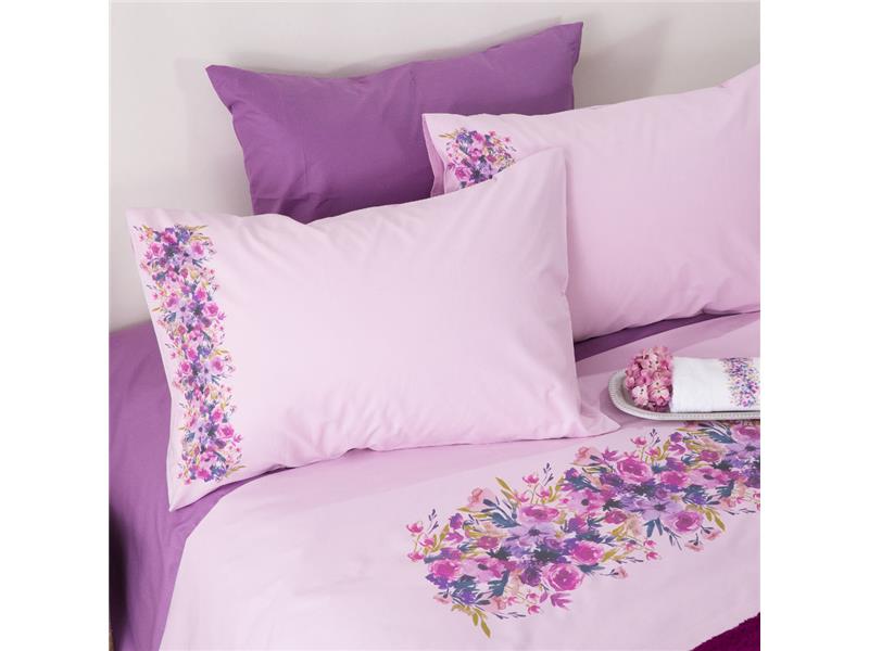 Σεντόνι Digital Print Σετ Παιώνια Υπέρδιπλο