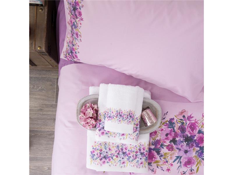 Σεντόνι Digital Print Σετ Παιώνια Υπέρδιπλο