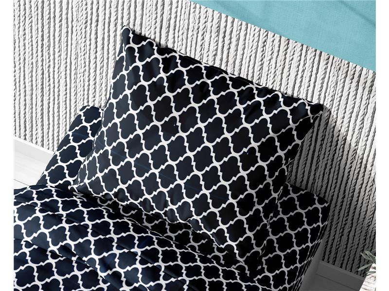 ΜΑΞΙΛΑΡΟΘΗΚΗ ΕΜΠΡΙΜΕ  Cotton 100% 50Χ70 Windows 175  Dark blue-White