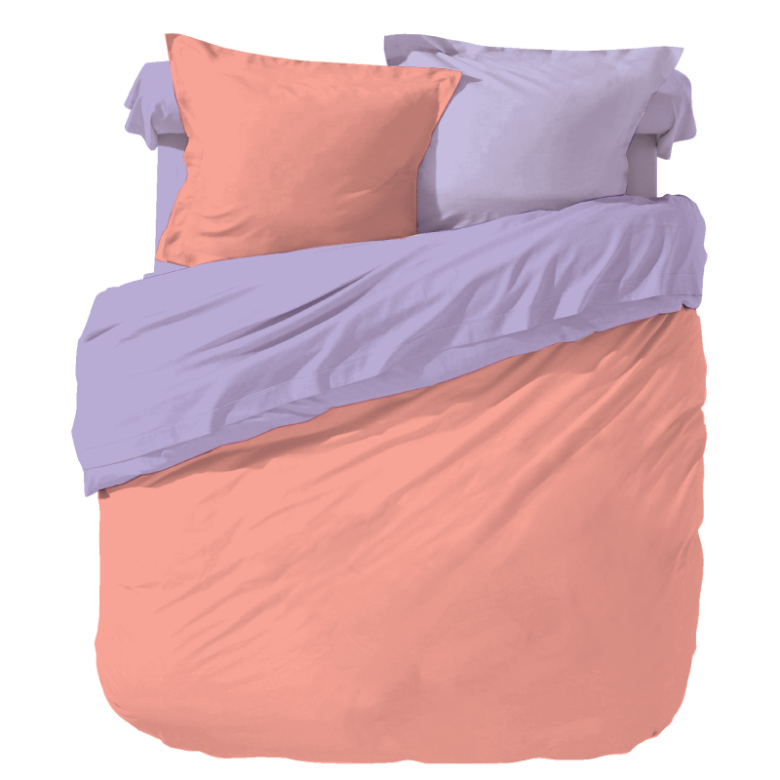 Μονόχρωμο Κουβερλί Ysatis Ροζ-Λιλά