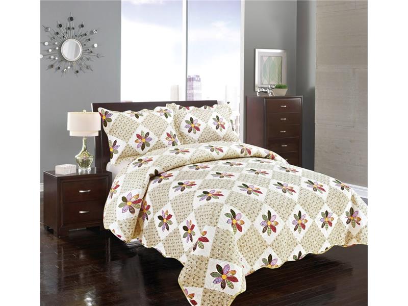 ΚΟΥΒΕΡΛΙ σετ (220cm x 240cm + 2 x 50cm x 70cm) ΜΑΡΓΑΡΙΤΑ