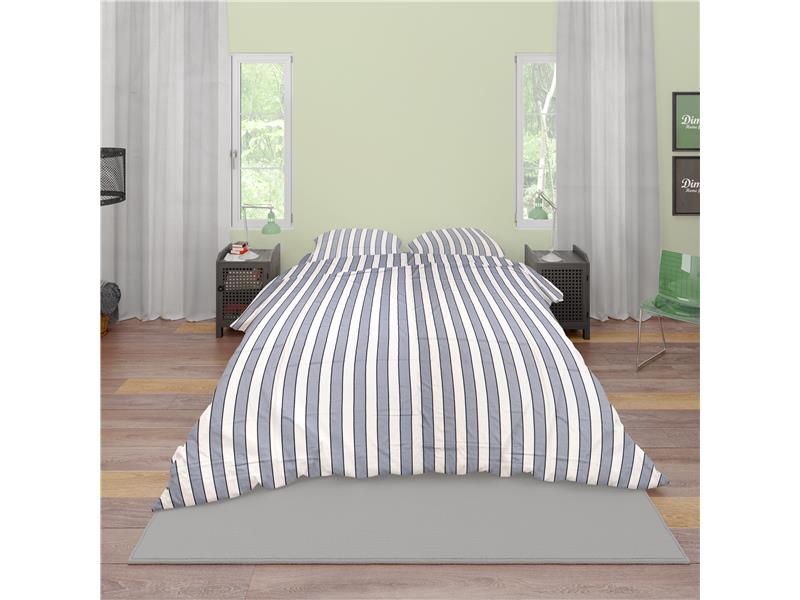 Σεντόνια Βαμβακοσατέν Σετ 3 τεμ. ΕΝΗΛ Cotton 100% 160Χ240 Navy 158