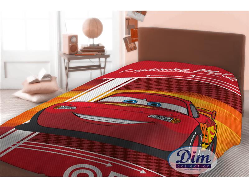 ΚΟΥΒΕΡΤΑ ΠΙΚΕ ΠΑΙΔ Cotton 100% 160Χ240 CARS 575 Digital Print