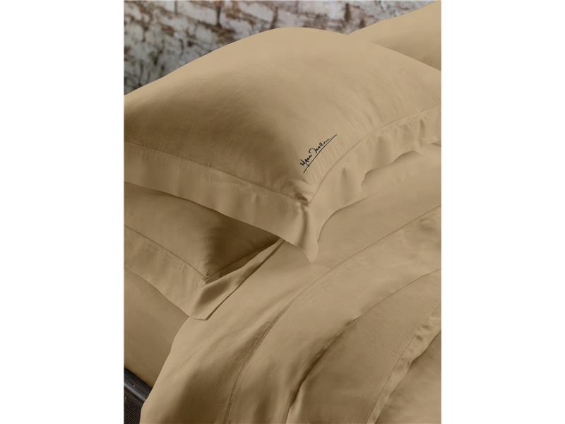 Σετ Σεντόνια Makis Tselios Azour Beige Βαμβακοσατέν   