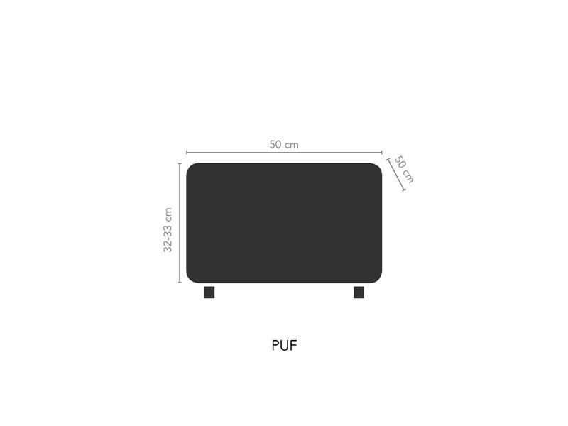 Ελαστικό Κάλυμμα Σκαμπώ Akari Μπέζ