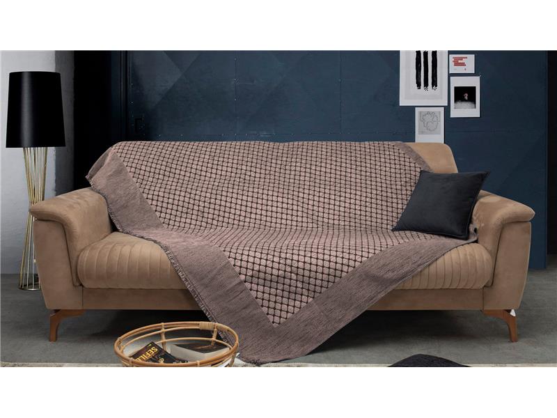 Ριχτάρι Πολυθρόνας (180X180) Mcdecor 174 Πούρο