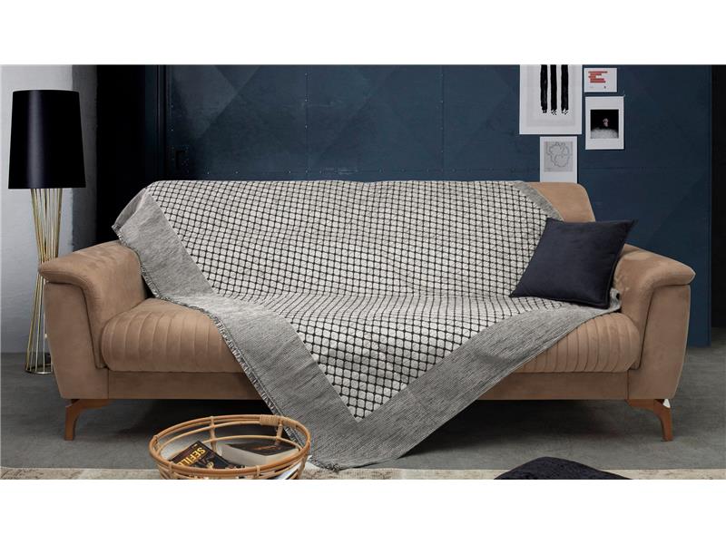 Ριχτάρι Πολυθρόνας (180X180) Mcdecor 174 Εκρού